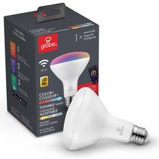 Globe Electric Smart Wi-Fi 65-Watt Equivalent Br30 Color Changing Tunable Led Bulb Multi Multi 1 Pack
