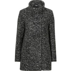 L - Weiß Mäntel Only ONLNEWSOPHIA women's Coat in