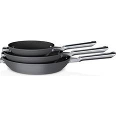 Anolon X Hybrid 2pc Nonstick Induction Frying Pan Twin Pack Super Dark Gray  : Target