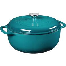 Casseroles Lodge Enameled Dutch Oven with lid 1.8 gal