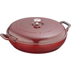 Staub Cookware Staub 3.5 Qt. Enameled Grenadine with lid