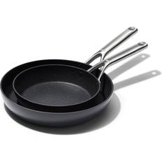 Calphalon Classic Hard Anodized Nonstick 2Pc 8 & 10 Inch Frying Pan Set,  Grey & Reviews