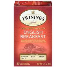 Twinings Of London Blackcurrant Breeze Premium Black Tea Bags, 20