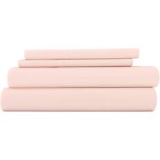 California King - Pink Bed Linen Becky Cameron Ultra-Soft Deep Pocket Bed Sheet Pink (25.4x10.2)