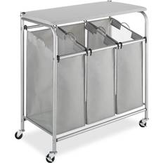 Laundry Baskets & Hampers Whitmor 3 Rolling Laundry Sorter