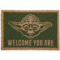 Pyramid Star Wars Welcome You are Yoda Doormat Grün, Braun 40x60cm