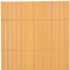 vidaXL Double-Sided Garden Fence 110x300 Yellow Yellow