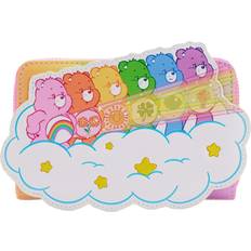 Loungefly Care Bears Stare Rainbow Ziparound Wallet for Women Shown