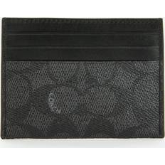 Coach Case In Signature Canvas Charcoal/black - one