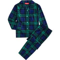 Family Pajamas Kid's Long Pajama Set - Watch Plaid