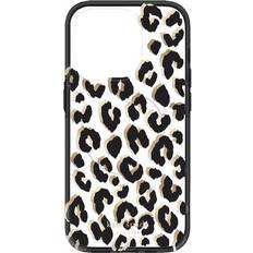 Kate Spade Samsung Galaxy S22 Ultra Mobile Phone Accessories Kate Spade Protective Hardshell Magsafe Case for iPhone 14 Pro Leopard