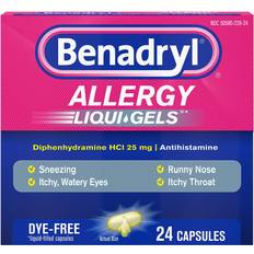 Allergy Liqui-gels 25mg 24 Capsule