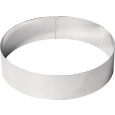 De Buyer Stainless Steel Mousse Backring 24 cm