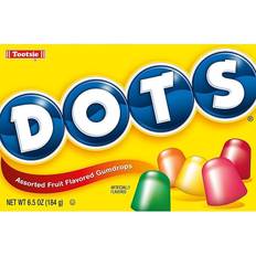 Tootsie Dots Assorted Fruit Gumdrops Candy 6.5oz 1
