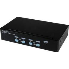 USB Hubs StarTech 4 Port Rack Mountable USB KVM & USB 2.0 Hub