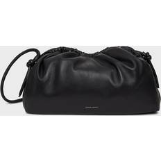 Mansur Gavriel Cloud Clutch Black/Flamma Black/Flamma