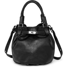 Old Trend Pumpkin Bucket Bag - Black