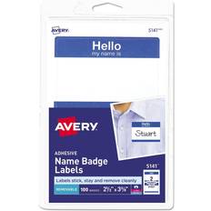 Avery "Hello, my name is" Badge