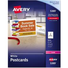 Avery Office Supplies Avery Laser Postcards, Heavy