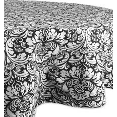 Tablecloths Design Imports DIIÂ® 70" Round Tablecloth Black