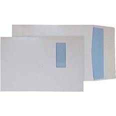 Weiß Fensterumschläge Blake Purely Packaging Window Peel & Seal Gusset Pocket 324x229x25mm 140gsm 125-pack