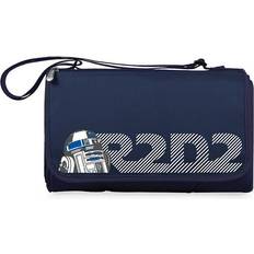 Textiles Picnic Time Oniva Star Wars R2-D2 Blanket Tote Outdoor Blanket, Blue Blankets Blue