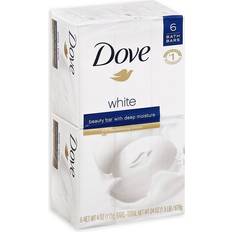Dove 6-Count White Beauty Bar White 6 Pack