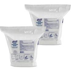 Wipes Hand Sanitizers Purell Hand Sanitizing Wipes, Unscented, 1200 Wipes Per Pack, Carton Of 2 Packs