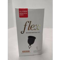 Best Menstrual Cups Flex Reusable Menstrual Cup with 2 Disposable Discs