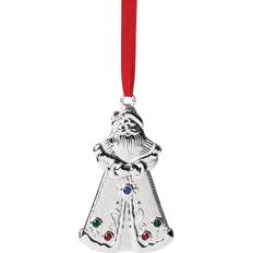 Lenox Jeweled Santa Christmas Tree Ornament 2.5"