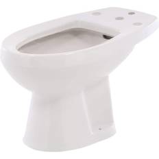 Bidet for toilet American Standard Cadet Round Bidet in White for Deck Mounted Fitting