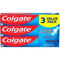 Dental Care Colgate Cavity Protection Toothpaste with Fluoride Mint 170g 3-pack