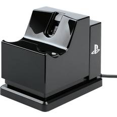Batteries & Charging Stations PowerA PS4 Charging Stand - DUALSHOCK 4 Wireless Gaming Controller Charger with Snap-Down Charging Gaming Accessories & Attachments