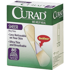 Surgical Tapes Medline Curad Sheer Adhesive Bandages 3/4X3 Regular