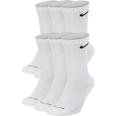 Clothing Nike Everyday Plus Cushioned Training Crew Socks 6-pack - White/Black