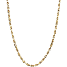 Macy's Gold Jewelry Macy's Cut Rope Chain - Gold