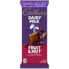 Cadbury Food & Drinks Cadbury Dairy Milk Fruit & Nut Chocolate Candy Bar 3.5oz