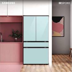 Fridge Freezers Samsung Bespoke 4-Door French White, Black, Blue, Green, Pink, Gray, Yellow