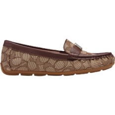 Brown Loafers Coach Mona Driver