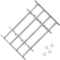 Fixfenster vidaXL Adjustable Security Grille Fixfenster