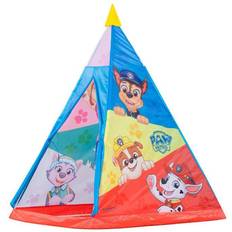 Leketelt på salg Simba John 71107 Tipi Spielzelt Kinderzelt Teepee Paw Patrol Play Tent with Chase, Zuma and Rubble in Officially Licensed Motif