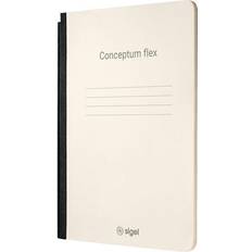 Beige Notizblöcke Sigel CF201 anteckningsbok, rutig, Concept flex