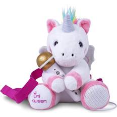 Toys Singing Machine Plush Toy with Sing-Along Microphone Uni Queen