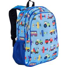 Wildkin Trains, Planes and Trucks 15" Backpack Blue NO SIZE