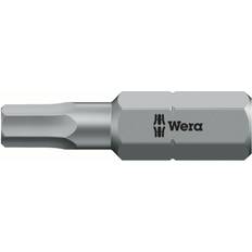 Wera Hexagon Screwdriver Bit, 3 Bitsskrutrekker