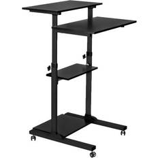 Height adjustable tv stand Height Adjustable Rolling Stand Up