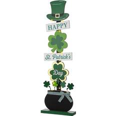 GlitzHome 42" "happy St. Figurine