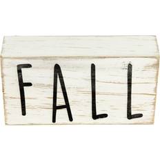 Northlight Seasonal 6in. Distressed Autumn Harvest Fall Sign