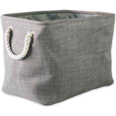 Storage Boxes on sale Design Imports Polyester Bin Variegated Rectangle