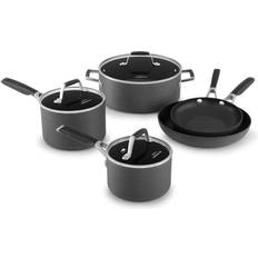 Calphalon AquaShield Cookware Set with lid 8 Parts